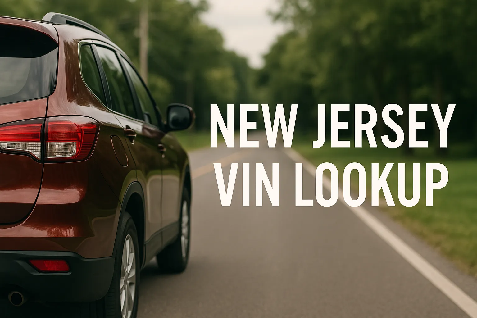 New Jersey VIN Lookup: Complete Guide to Vehicle History in the Garden State